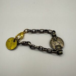 Twisted Silver - Coin Bracelet - never worn